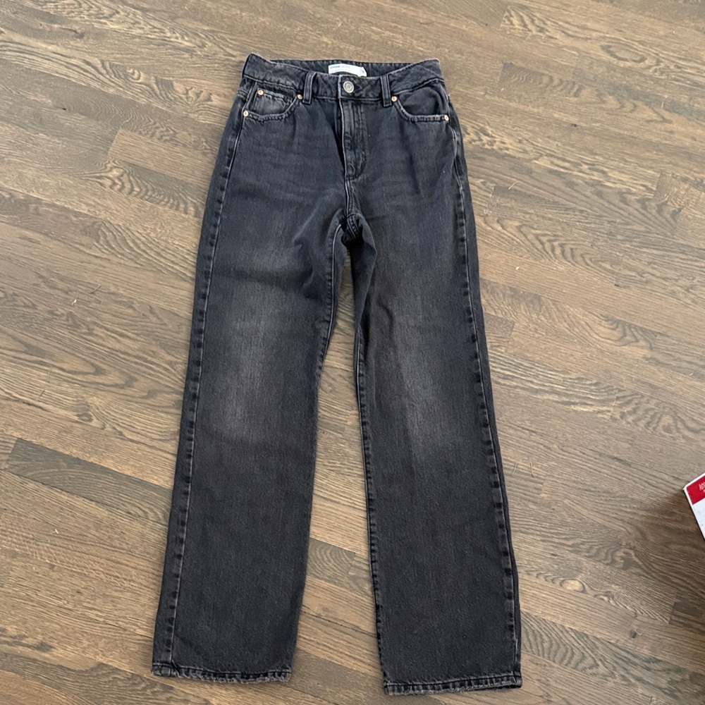 Garage Men's Dark Gray Straight Jeans
